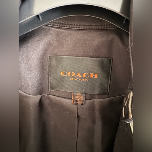 Coach Trench Coat, XXS - Picture 3 of 3